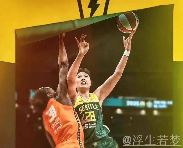 李月汝WNBA季前赛首战斩获15+10，风暴大胜水星